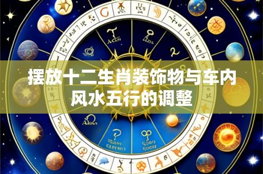 摆放十二生肖装饰物与车内风水五行的调整