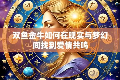 双鱼金牛如何在现实与梦幻间找到爱情共鸣