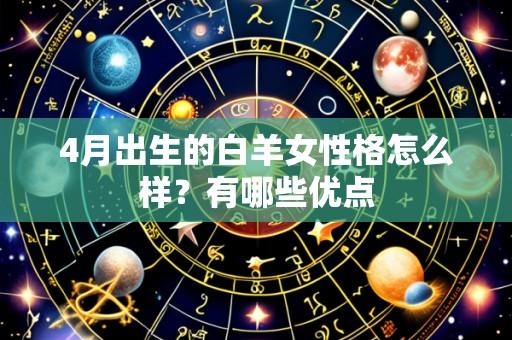 4月出生的白羊女性格怎么样?有哪些优点