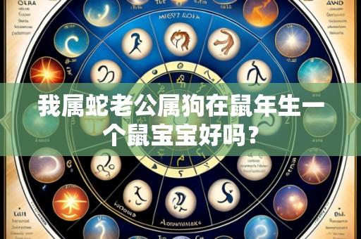 我属蛇老公属狗在鼠年生一个鼠宝宝好吗？
