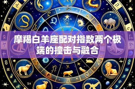 摩羯白羊座配对指数两个极端的撞击与融合
