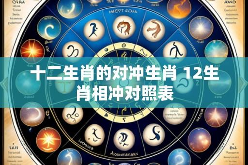十二生肖的对冲生肖 12生肖相冲对照表