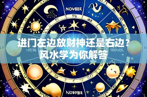 进门左边放财神还是右边?风水学为你解答