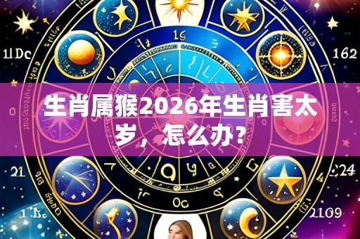 生肖属猴2026年生肖害太岁,怎么办?
