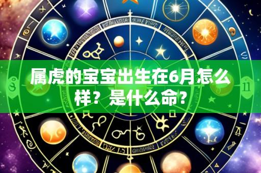属虎的宝宝出生在6月怎么样？是什么命？