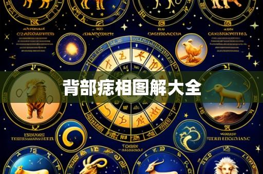 背部痣相图解大全