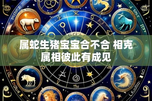 属蛇生猪宝宝合不合 相克属相彼此有成见