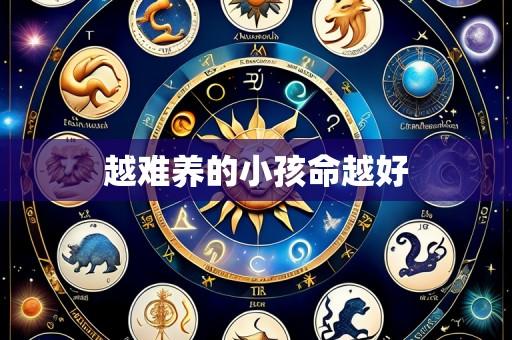 越难养的小孩命越好