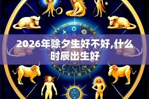 2026年除夕生好不好,什么时辰出生好