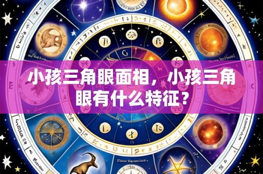 小孩三角眼面相，小孩三角眼有什么特征？