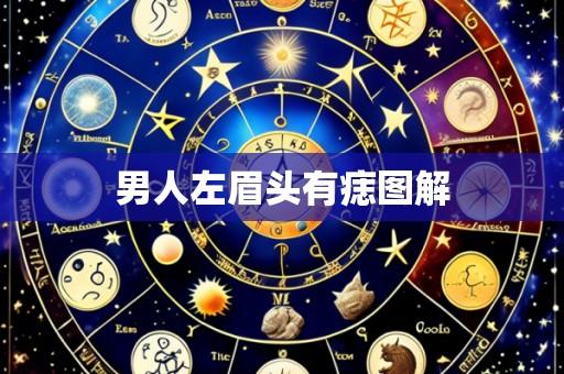 男人左眉头有痣图解