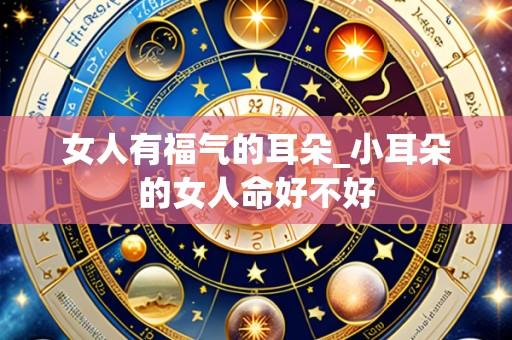 女人有福气的耳朵_小耳朵的女人命好不好