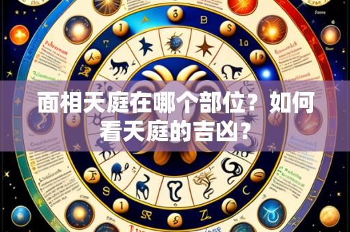 面相天庭在哪个部位?如何看天庭的吉凶?