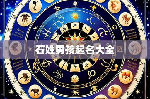 石姓男孩起名大全
