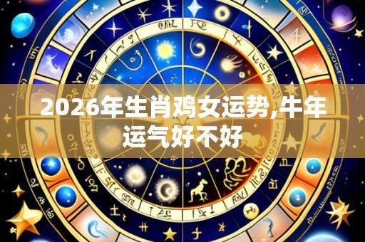 2026年生肖鸡女运势,牛年运气好不好