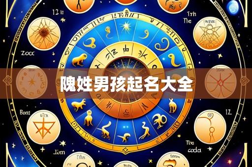 隗姓男孩起名大全