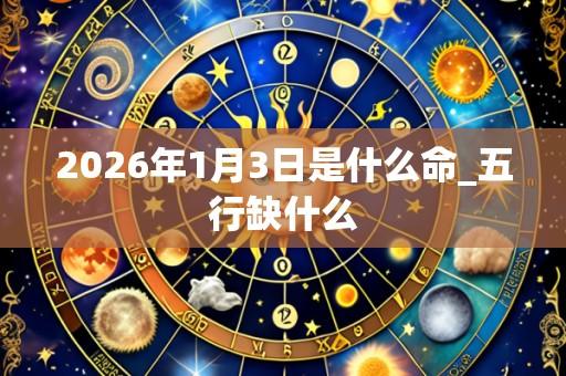2026年1月3日是什么命_五行缺什么