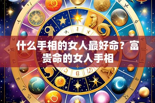 什么手相的女人最好命?富贵命的女人手相