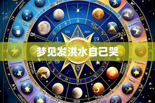 梦见发洪水自己哭