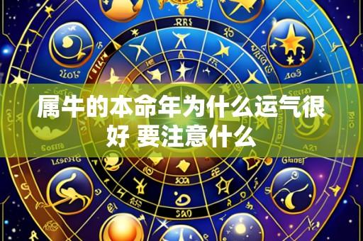 属牛的本命年为什么运气很好 要注意什么