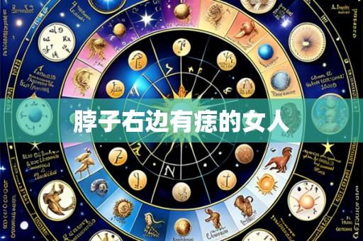 脖子右边有痣的女人