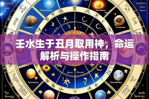 壬水生于丑月取用神,命运解析与操作指南