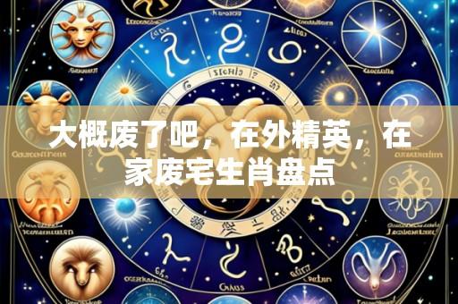 大概废了吧，在外精英，在家废宅生肖盘点