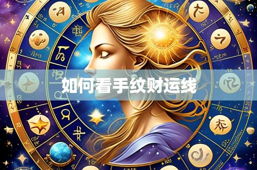 如何看手纹财运线