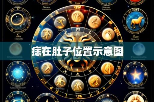 痣在肚子位置示意图