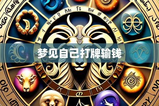 梦见自己打牌输钱