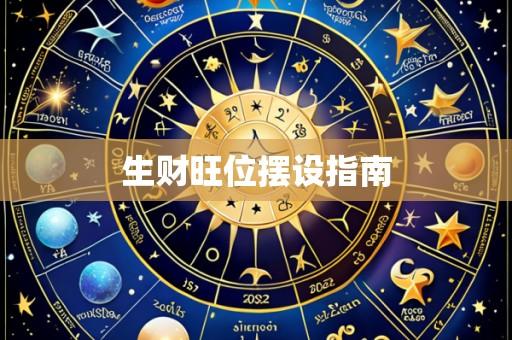 生财旺位摆设指南