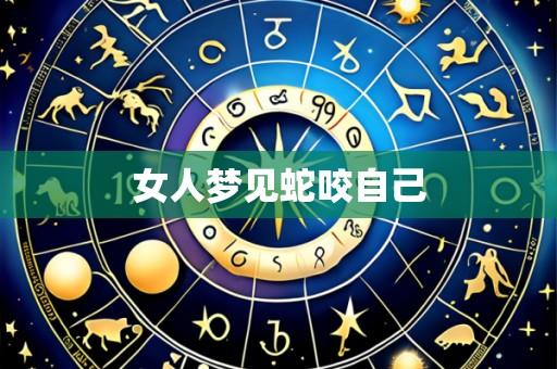 女人梦见蛇咬自己