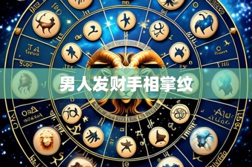 男人发财手相掌纹