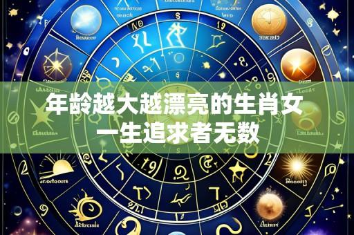年龄越大越漂亮的生肖女 一生追求者无数