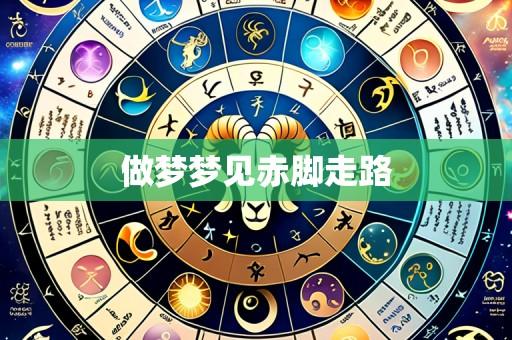 做梦梦见赤脚走路