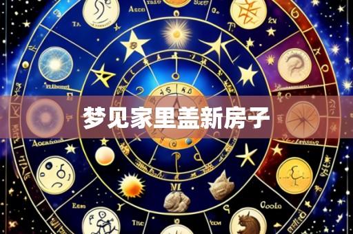 梦见家里盖新房子