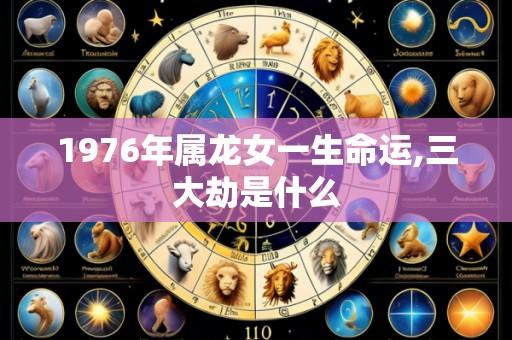 1976年属龙女一生命运,三大劫是什么