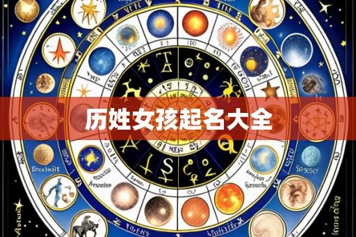 历姓女孩起名大全