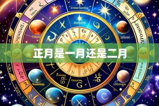 正月是一月还是二月