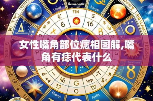 女性嘴角部位痣相图解,嘴角有痣代表什么