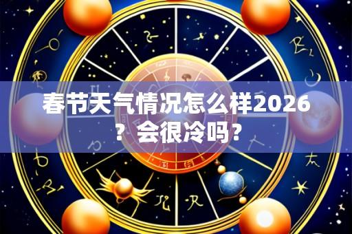 春节天气情况怎么样2026?会很冷吗?
