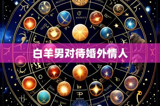 白羊男对待婚外情人
