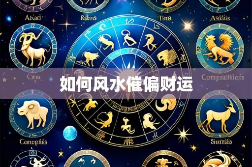 如何风水催偏财运