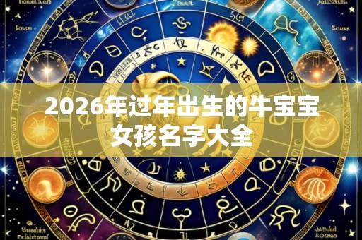 2026年过年出生的牛宝宝女孩名字大全