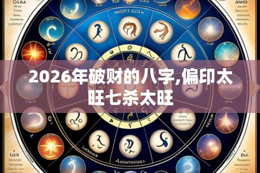 2026年破财的八字,偏印太旺七杀太旺