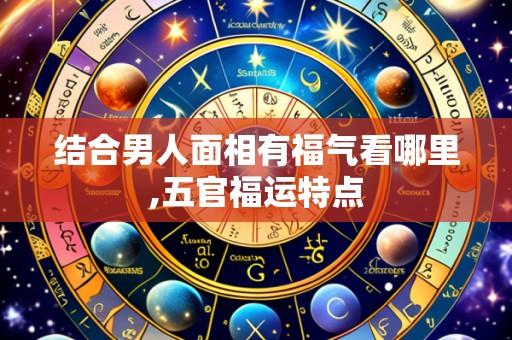 结合男人面相有福气看哪里,五官福运特点