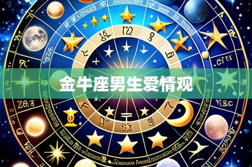 金牛座男生爱情观