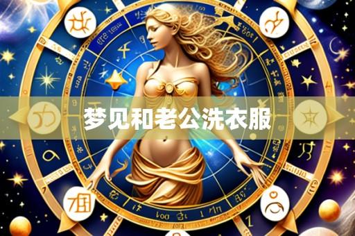 梦见和老公洗衣服