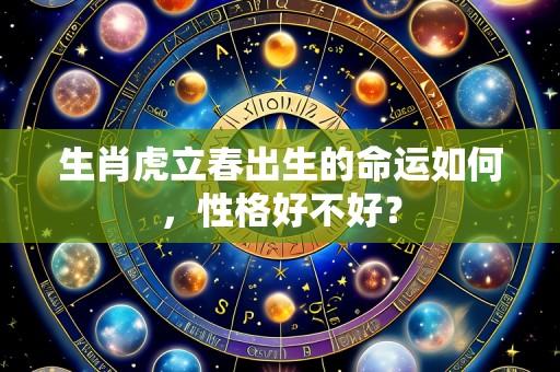 生肖虎立春出生的命运如何,性格好不好?