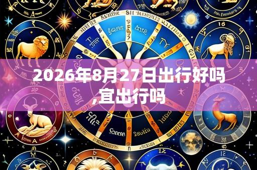 2026年8月27日出行好吗,宜出行吗